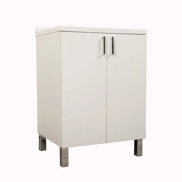 Lavatoio 60x50 bianco due ante e gocciolatoio