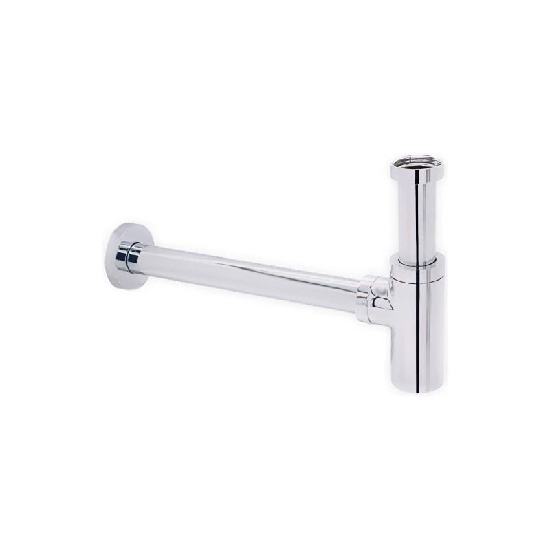 Lizard Sifone Telescopico Tondo in Ottone Cromato