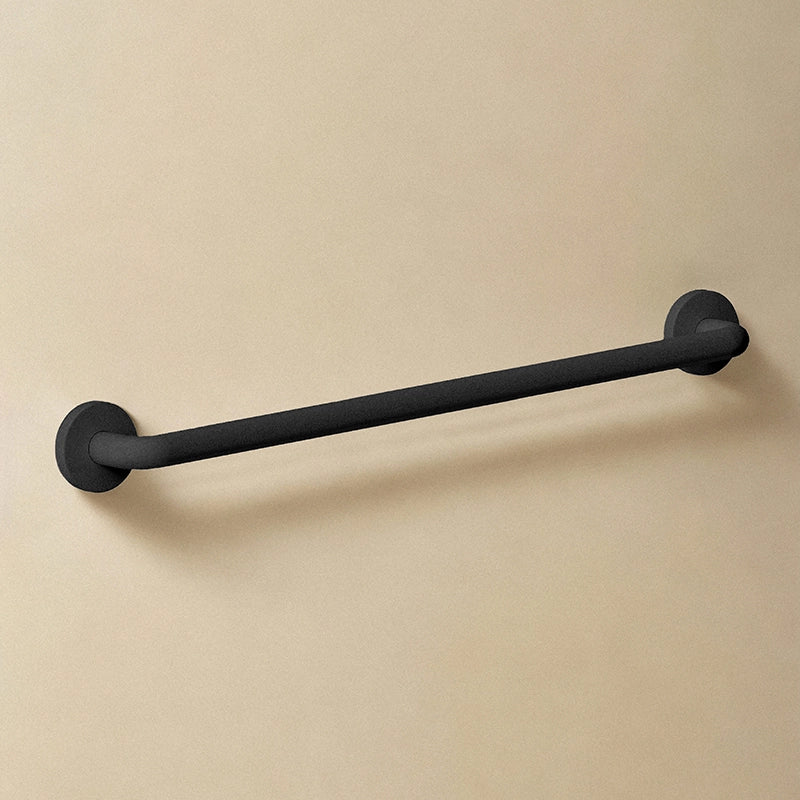 Maniglia 45 cm di Sicurezza vasca Nero Satinato Cosmic Nero Opaco in acciaio inox montato a parete, vista del design e...