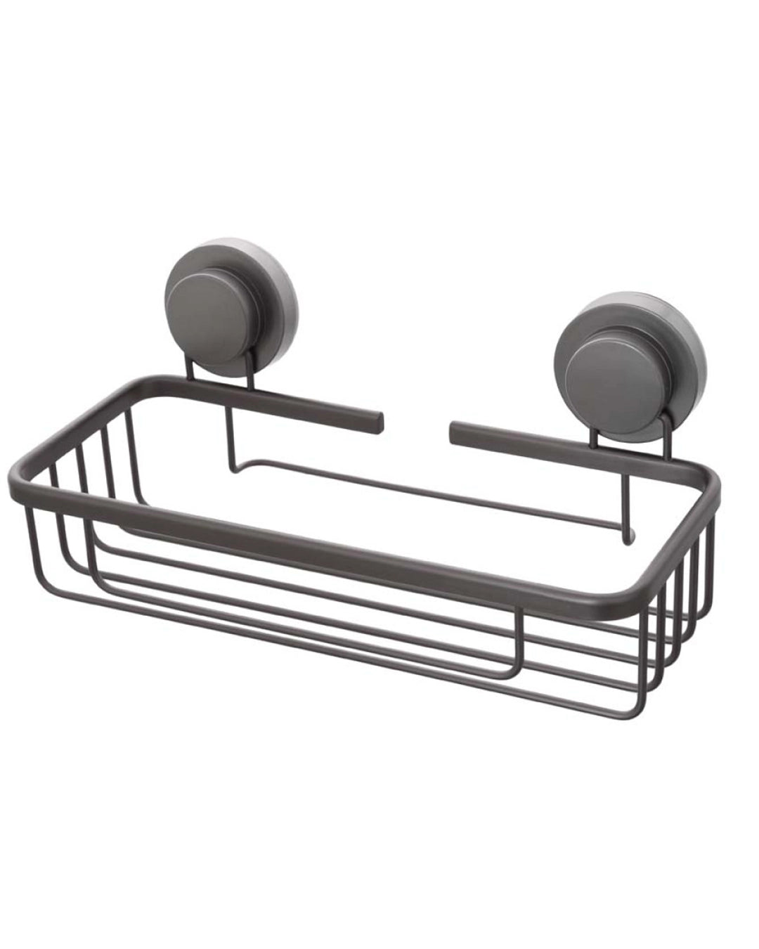 Mensola 28x12 vasca doccia in alluminio grigio metallico Alu system