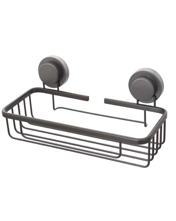 Mensola 28x12 vasca doccia in alluminio grigio metallico Alu system