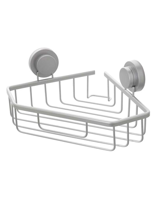 Mensola angolare vasca doccia in alluminio silver Alu system
