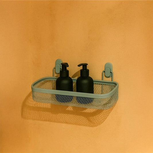 Mensola doccia 1 ripiano verde acqua Taki