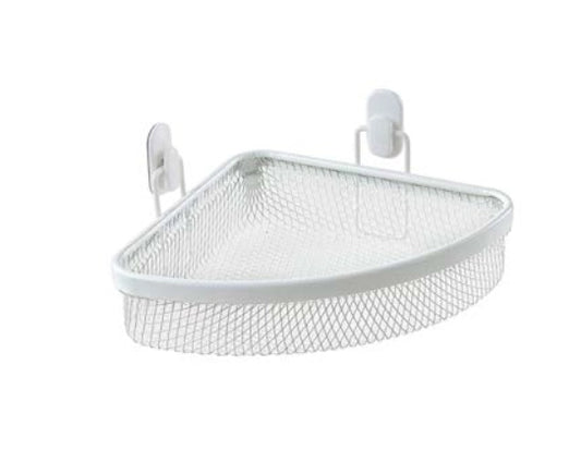 Mensola doccia angolare bianco Taki