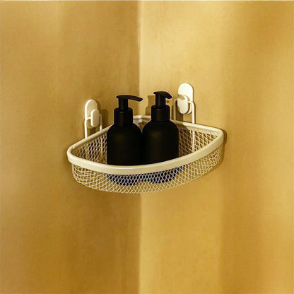 Mensola doccia angolare bianco Taki