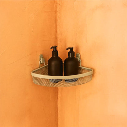 Mensola doccia angolare verde acqua Taki