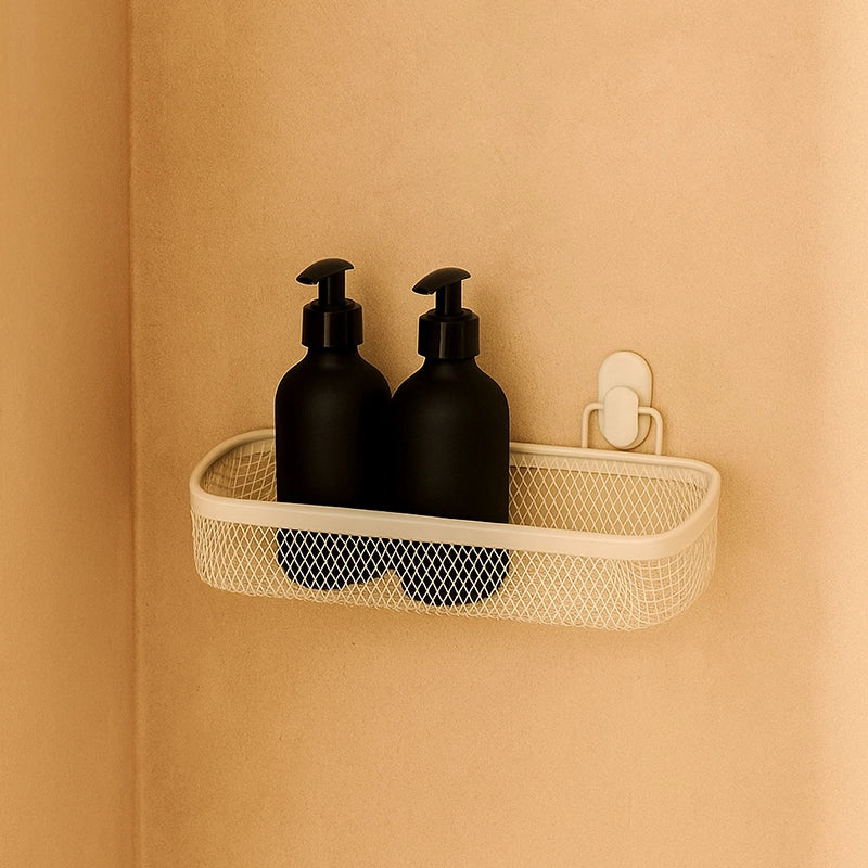 Mensola doccia vasca 1 ripiano bianco Taki