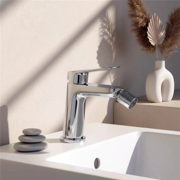 Miscelatore bidet Totem in ottone cromo