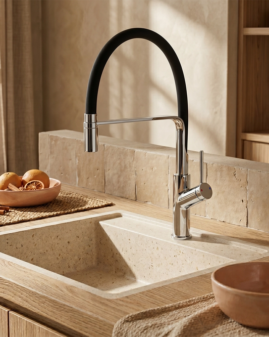 Miscelatore cucina flessibile Imola cromo