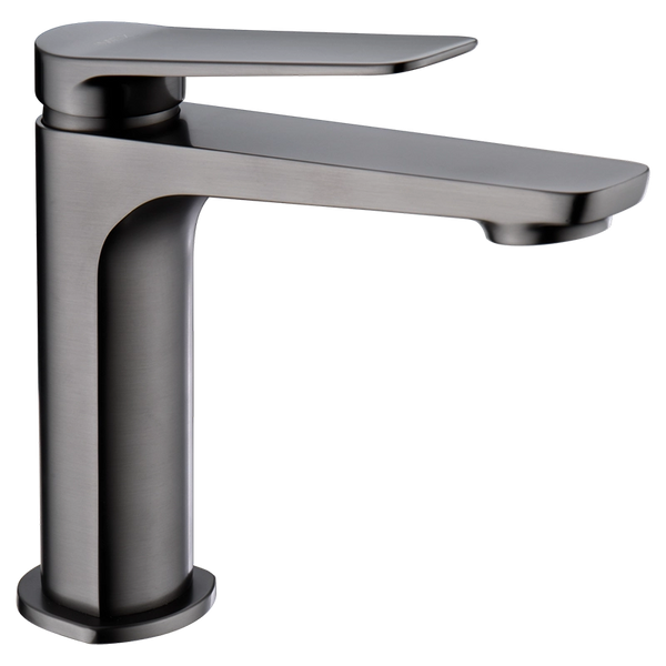 Miscelatore lavabo senza scarico in ottone canna di fucile Momo