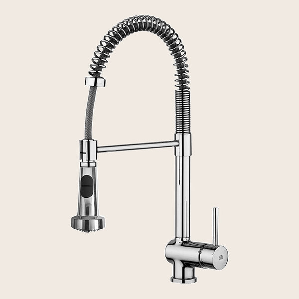 Miscelatore lavello Professionale con doccia flessibile Happy 2 getti cromo STICK SK176 Paffoni