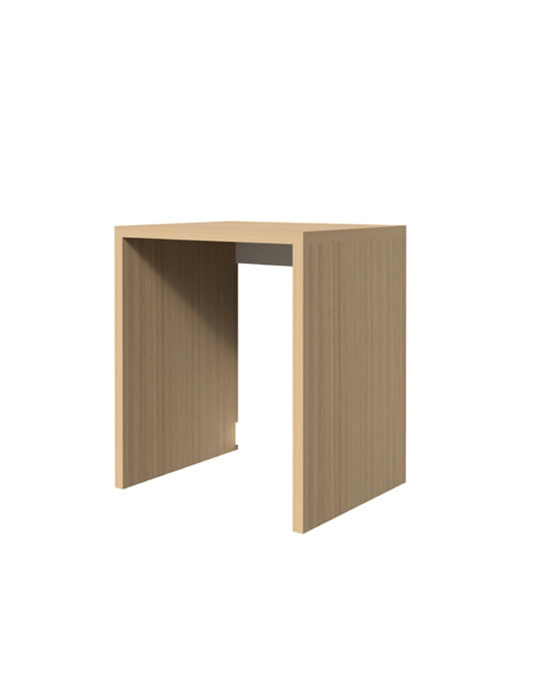 Mobile 79x65 Ada per lavatrice asciugatrice a giorno H 91 rovere