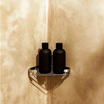 New Line Dc1 Cestino Doccia Angolare Portaoggetti In Ottone Cromo