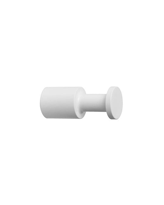 New Line Ip Gancio Portasciugamani In Acciaio Inox bianco opaco