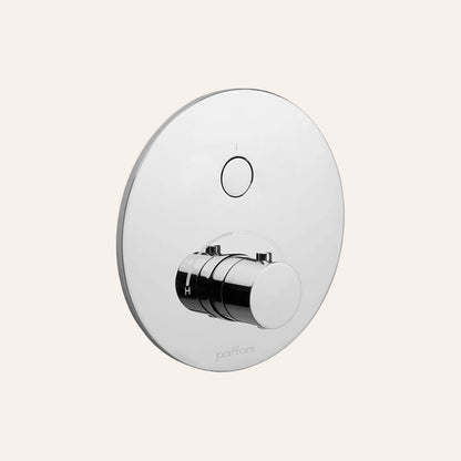 Paffoni Compactbox Cpm013 Set Esterno Miscelatore doccia ad, vista frontale della maniglia e della bocca di erogazione