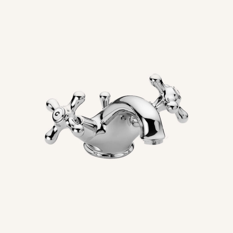 Paffoni Iris IRV065 gruppo lavabo classico con scarico automatico cromo