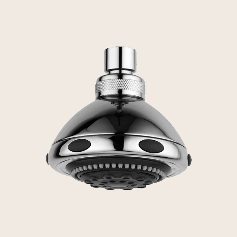 Paffoni Ischia soffione 96 mm a 3 getti anticalcare in abs cromo Zsof030