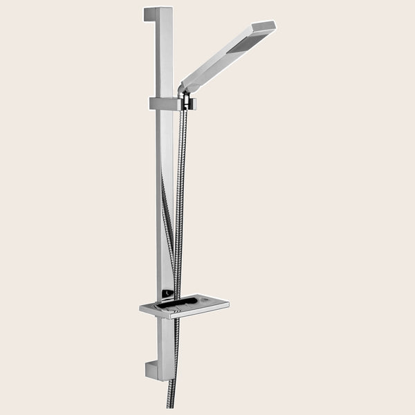 Paffoni Level Zsal079 Asta doccia Con Portasapone Cromo