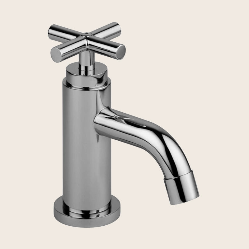 Paffoni Quattro Qtv090 Rubinetto Lavabo Alto Solo Acqua Fredda Cromo