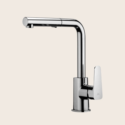 Paffoni Sly sy285 Miscelatore lavello con Doccetta 2 getti Cromo