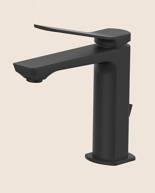 Paffoni Tilt Ti075no Miscelatore Lavabo Con Scarico Nero Opaco