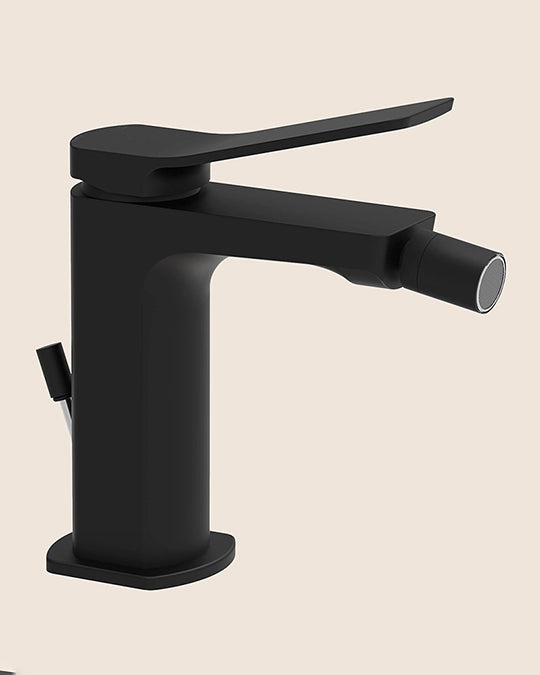 Paffoni Tilt Ti135no Miscelatore Bidet Con Scarico Nero Opaco