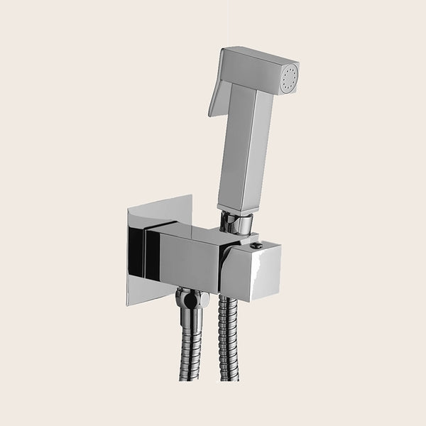 Paffoni Tweet Square Miscelatore Bidet Con Doccetta Cromo Zdup112