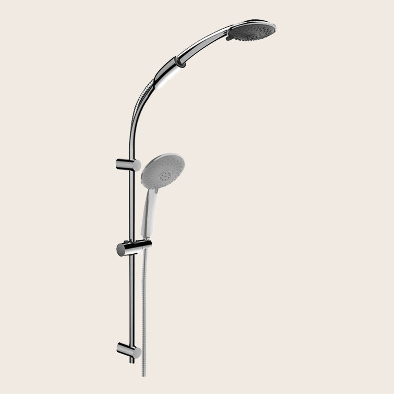 Paffoni Twin asta doccia 91 cm doccetta 4 getti saliscendi Cromo Zsal197