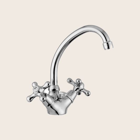 Paffoni iris irv077 gruppo lavabo orientabile scarico ambientato su piano bagno con accessori