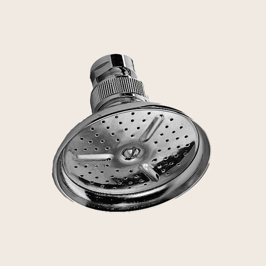 Paffoni zsof010 soffione doccia 82 mm tondo stampato in metallo cromo