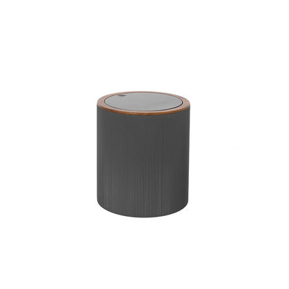 Pattumiera 5L in plastica grigio London