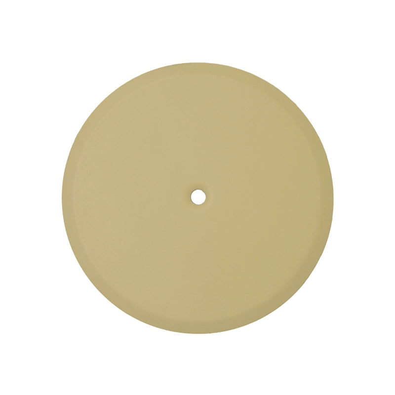 Piattello 14 cm tappo pozzetto avorio sabbiato