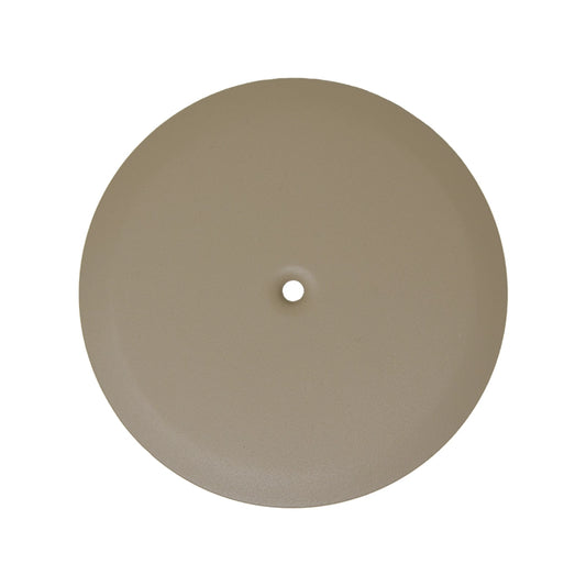 Piattello 14 cm tappo pozzetto beige sabbiato