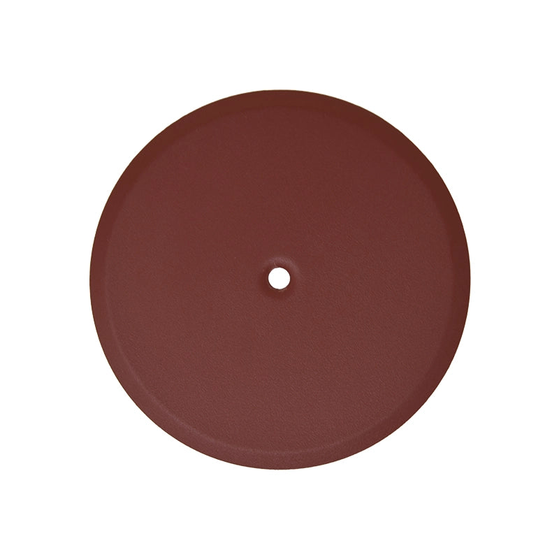 Piattello 14 cm tappo pozzetto bordeaux sabbiato