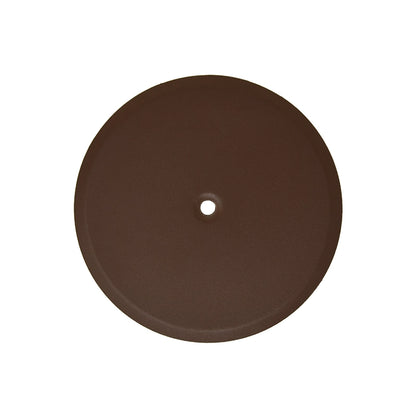 Piattello 14 cm tappo pozzetto moka sabbiato