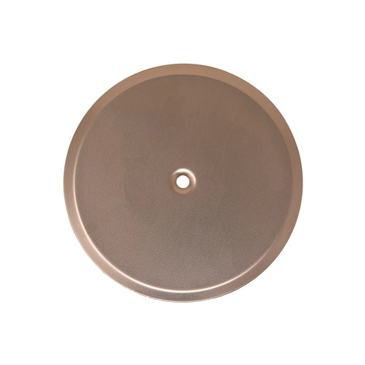 Piattello 14 cm tappo pozzetto oro rosa satinato