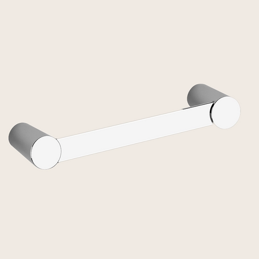 Gessi Cono Portasciugamani 34 cm a muro Cromo Lucido montato a parete, vista del design e della finitura