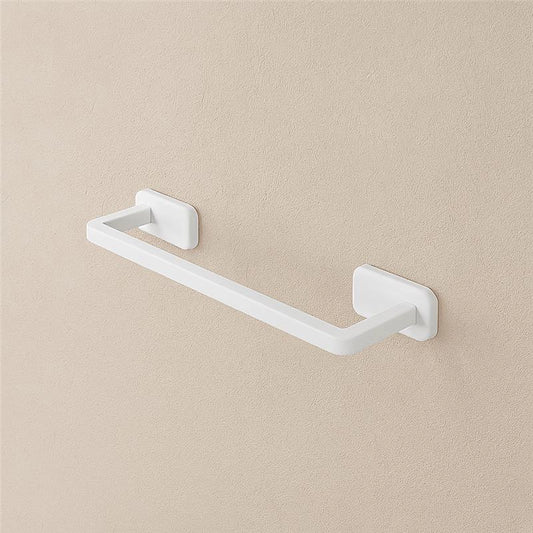 Porta asciugamani 35 cm acciaio inox bianco cubik Feridras