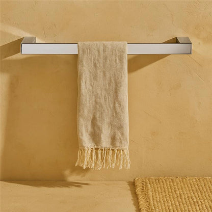 Porta asciugamani 45 cm in alluminio argento Sky