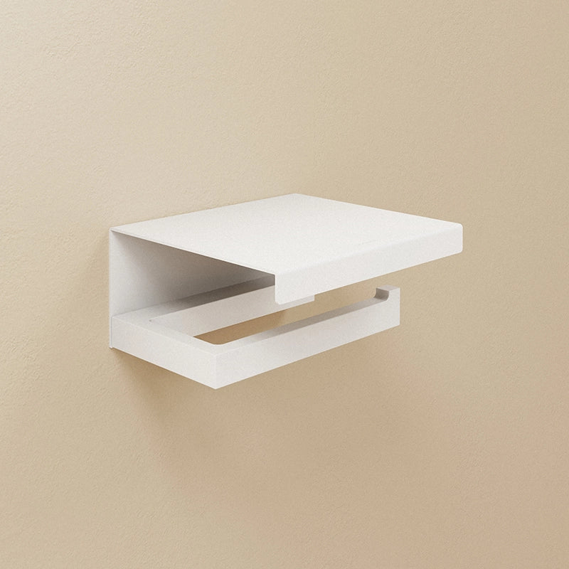 Portarotolo Con Coperchio a parete Bianco Satinato The Grid 2686559 Cosmic