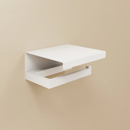 Portarotolo Con Coperchio a parete Bianco Satinato The Grid 2686559 Cosmic