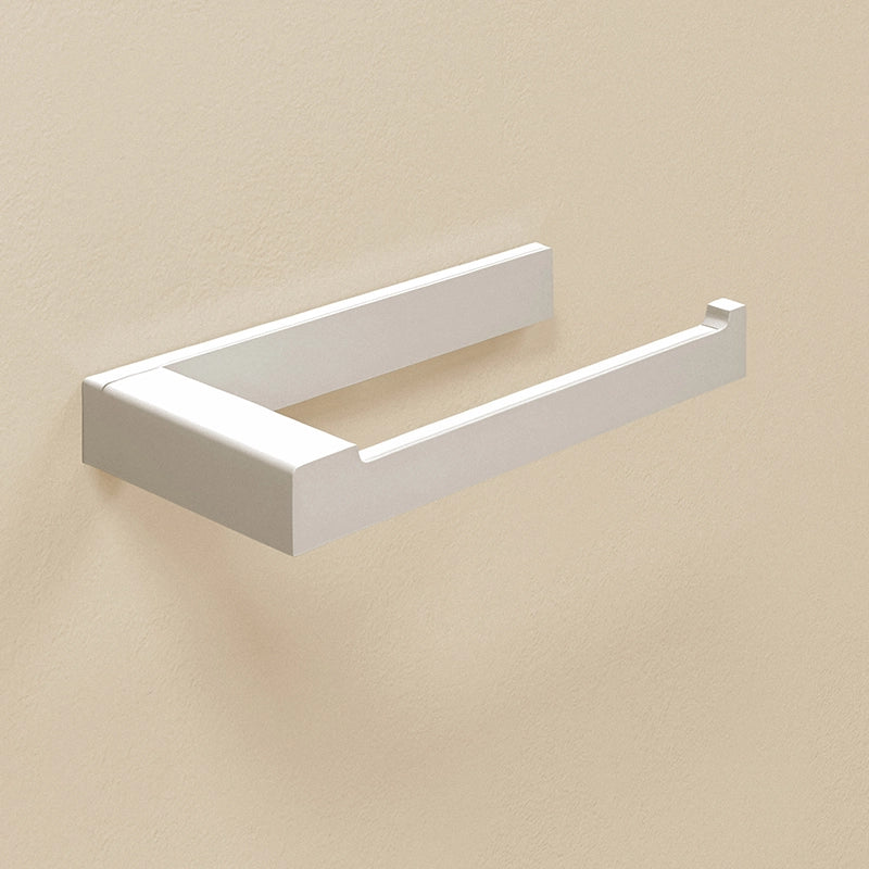 Portarotolo Senza Coperchio a parete Bianco Satinato The montato a parete, vista del design e della finitura - Industrias...