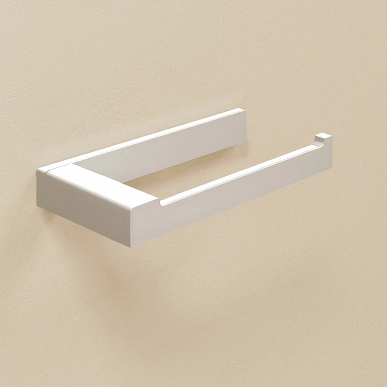 Portarotolo Senza Coperchio a parete Bianco Satinato The montato a parete, vista del design e della finitura - Industrias...