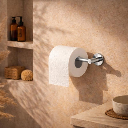 Portarotolo in acciaio cromo Minimal