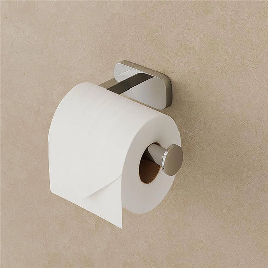 Portarotolo in acciaio inox cromo cubik