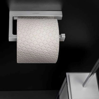 Portarotolo wc a muro Senza Coperchio cromo The Grid 2680158 Cosmic