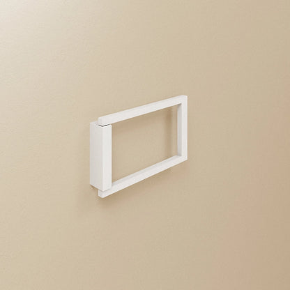 Portasalviette 20 cm ad Anello bianco Satinato The Grid 2686571 Cosmic