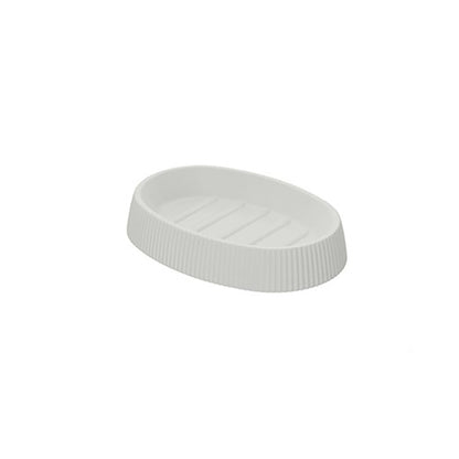Portasapone in plastica bianco London