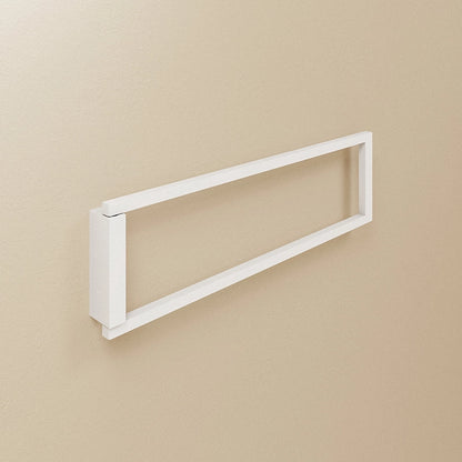Portasciugamani 40 cm a Snodo bianco Satinato The Grid 2686574 cosmic