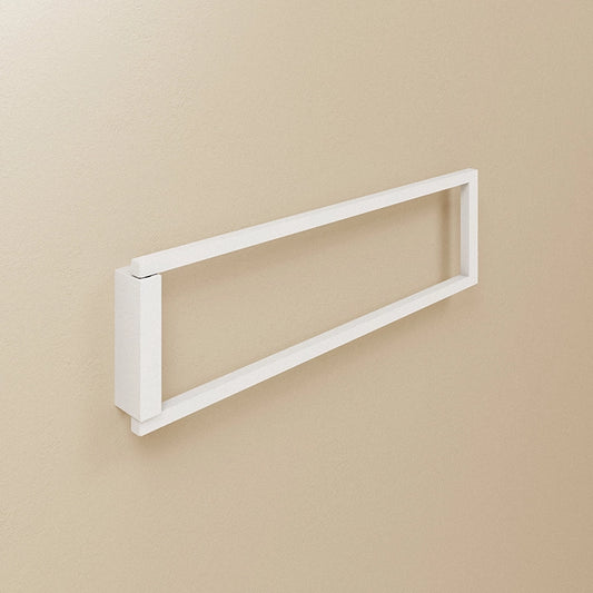 Portasciugamani 40 cm a Snodo bianco Satinato The Grid 2686574 cosmic